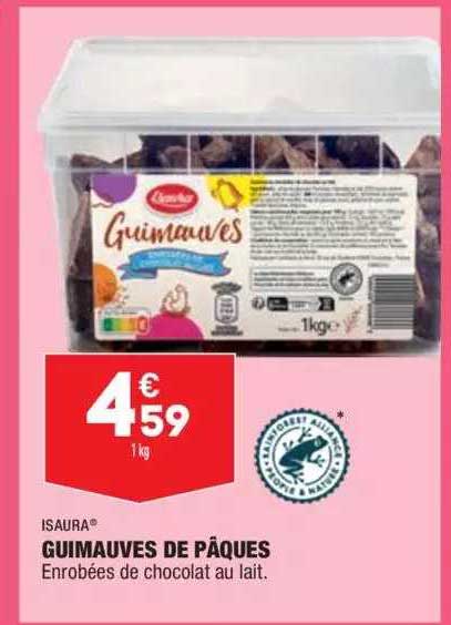 guimauves de pâques isaura