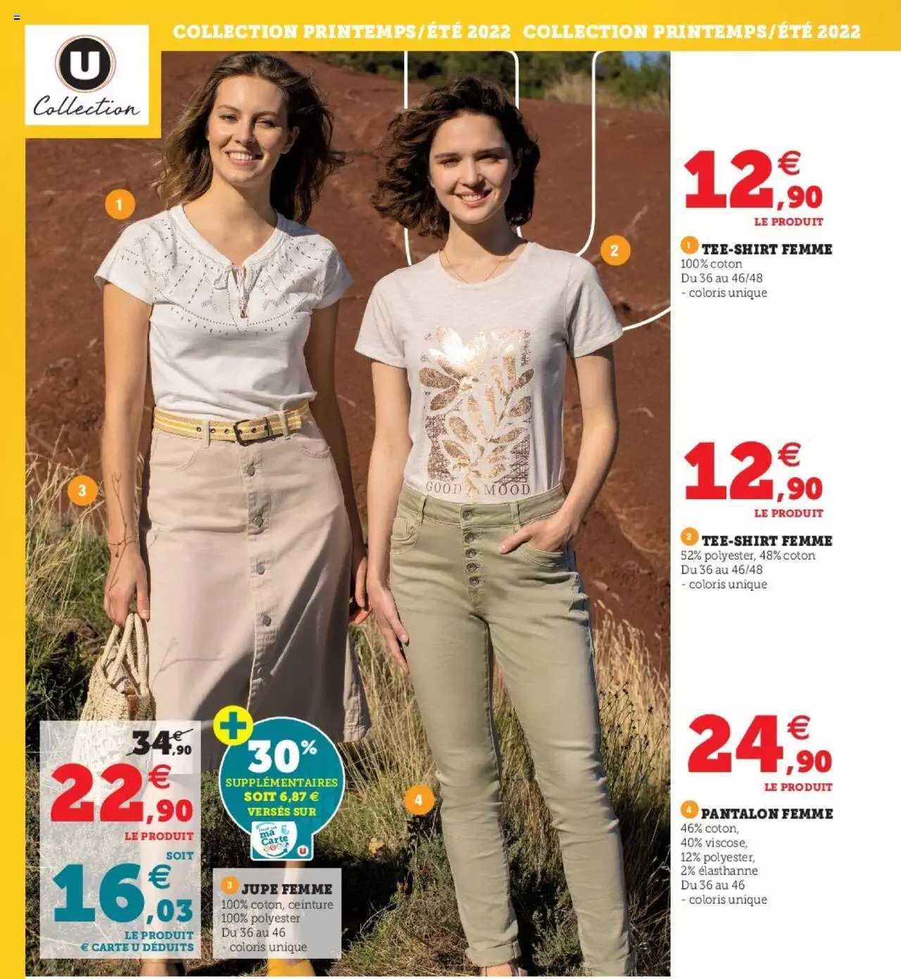 jupe femme, tee-shirt femme, tee-shirt femme, pantalon femme