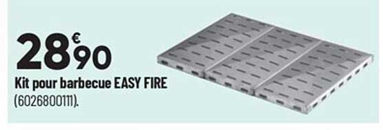kit pour barbecue easy fire