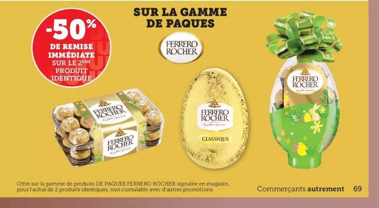 La Gamme De Pâques Ferrero Rocher
