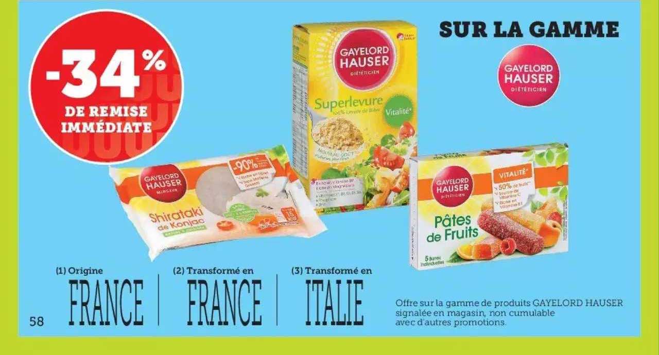 la gamme gayelord hauser