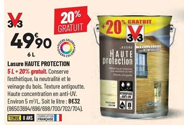 Lasure Haute Protection V33