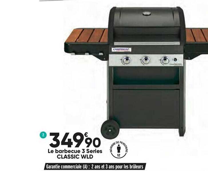 le barbecue 3 séries classic wld