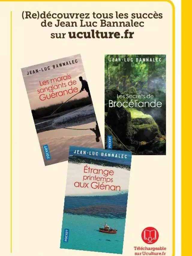 les succès de jean luc bannalec