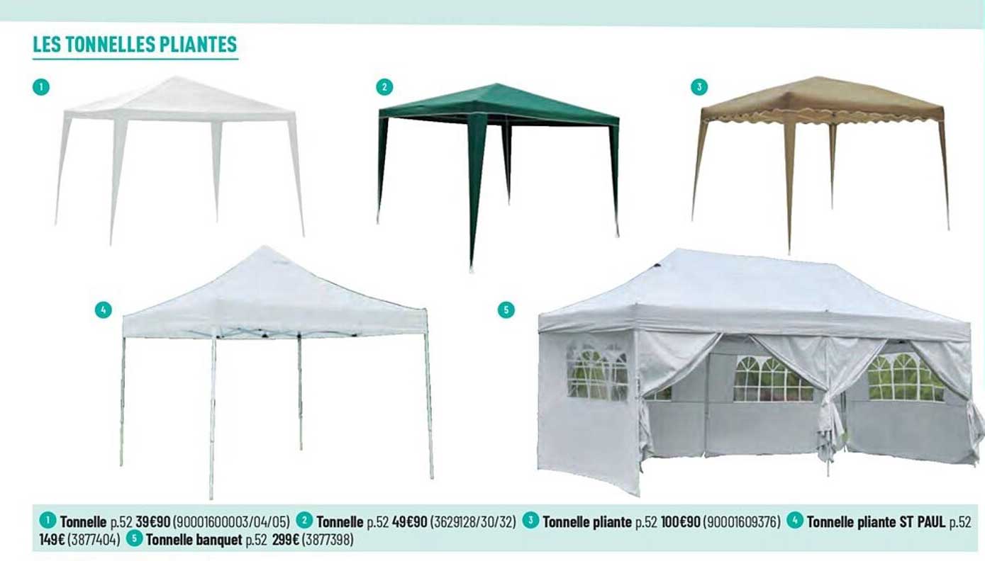 Les Tonnelles Pliantes