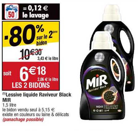 lessive liquide raviveur black mir