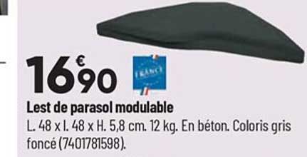 lest de parasol modulable