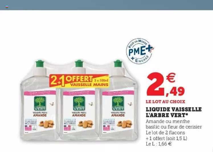 Liquide Vaisselle L'arbre Vert