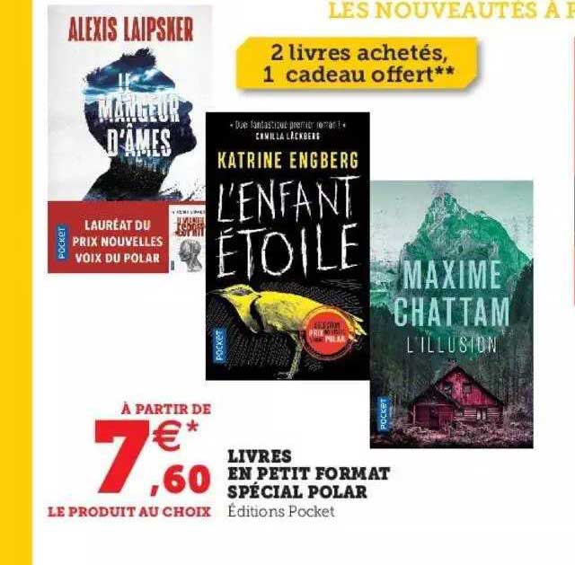livres en petit format spécial polar