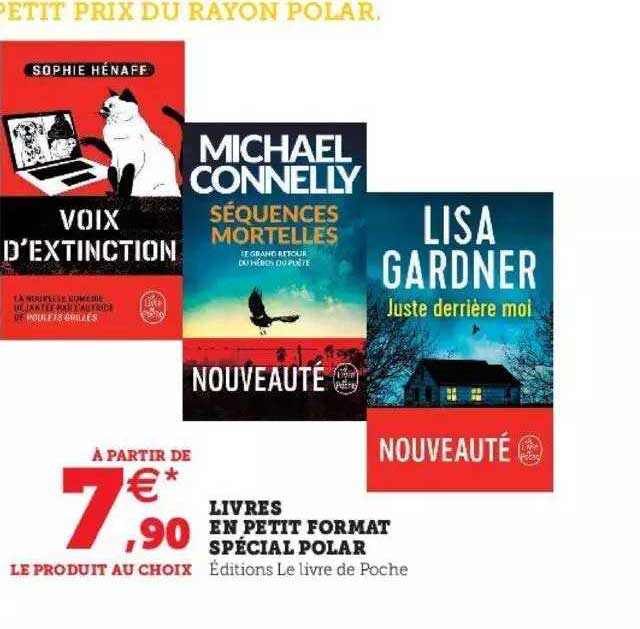 livres en petit format spécial polar