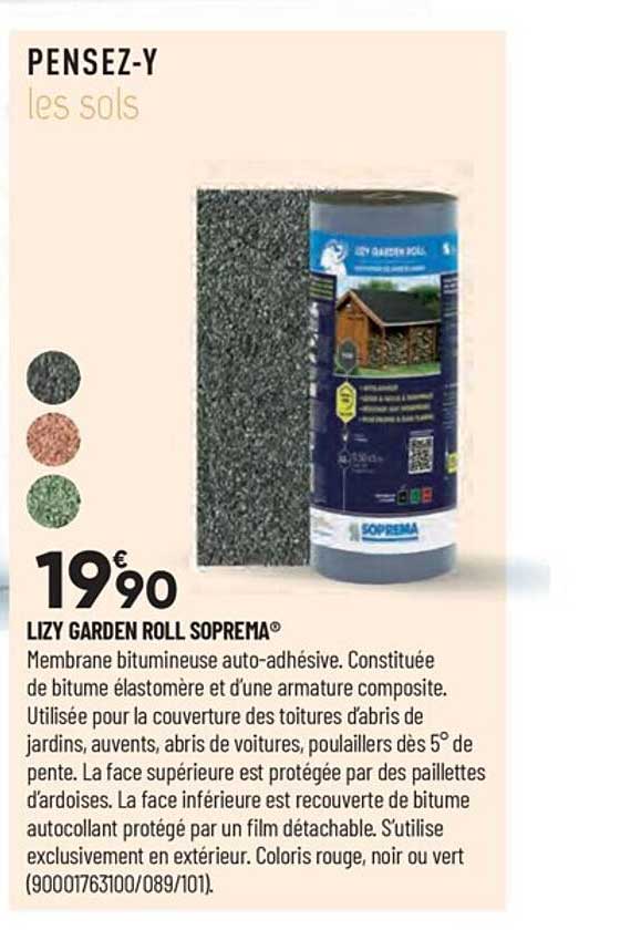 lizy garden roll soprema