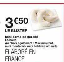 mini corne de gazelle