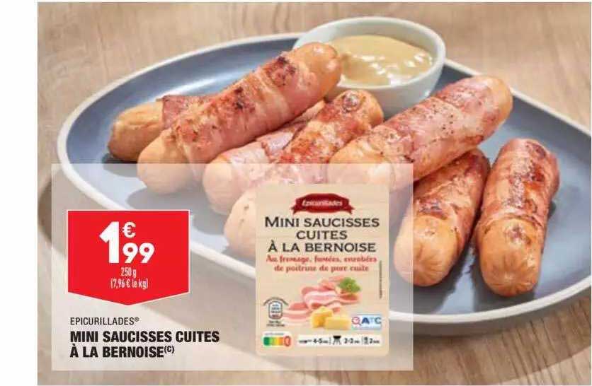 mini saucisses cuites à la bernoise apicurillades