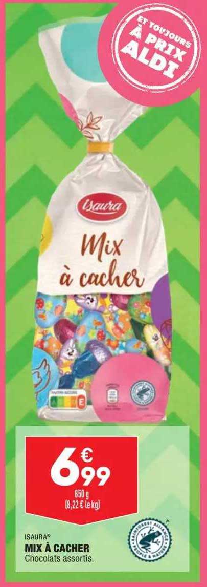 mix à cacher isaura