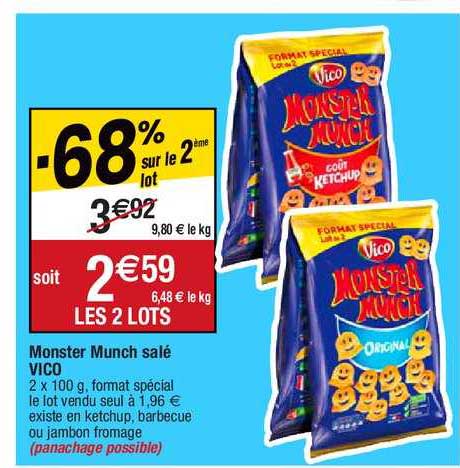 Monster Munch Salé Vico