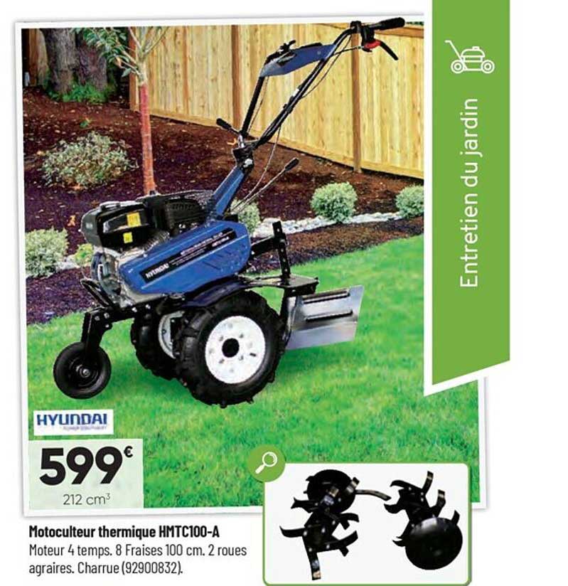 Motoculteur Thermique Hmtc100-a Hyundai