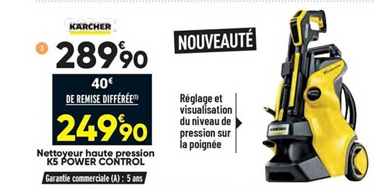 nettoyeur haute pression k5 power control kärcher