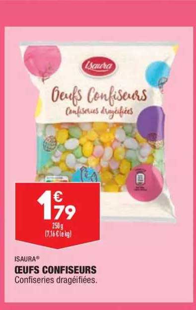 oeufs confiseurs isaura