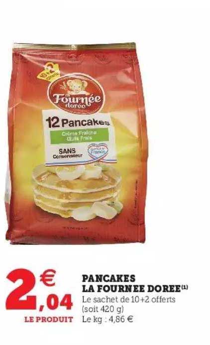 pancakes la fournée dorée
