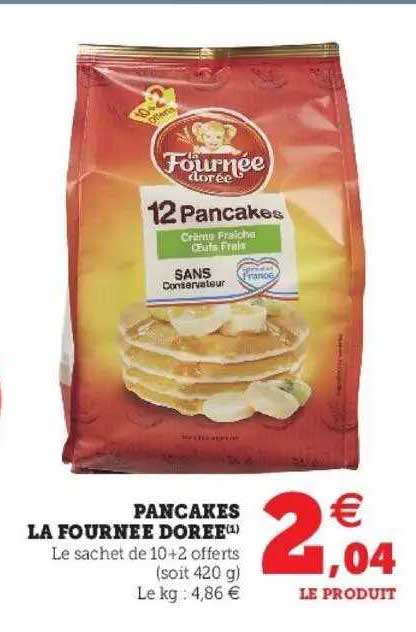 pancakes la fournée dorée