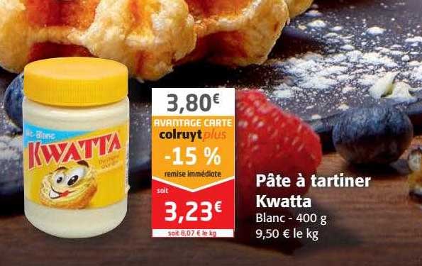 Pâte à Tartiner Kwatta