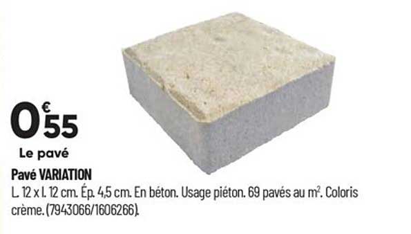 pavé variation
