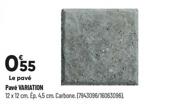 pavé variation