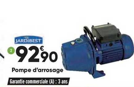 pompe d'arrosage jardibest