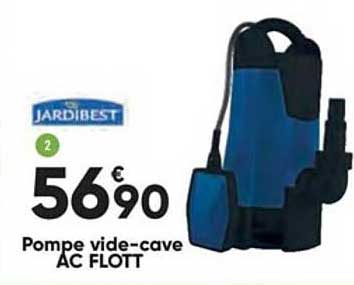 pompe vide-cave ac flott
