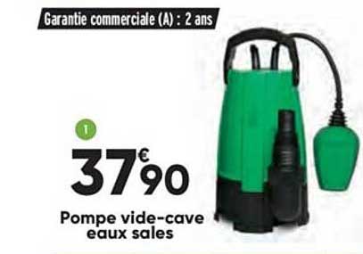 pompe vide-cave eaux sales