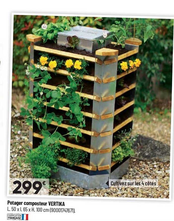 potager composteur vertika