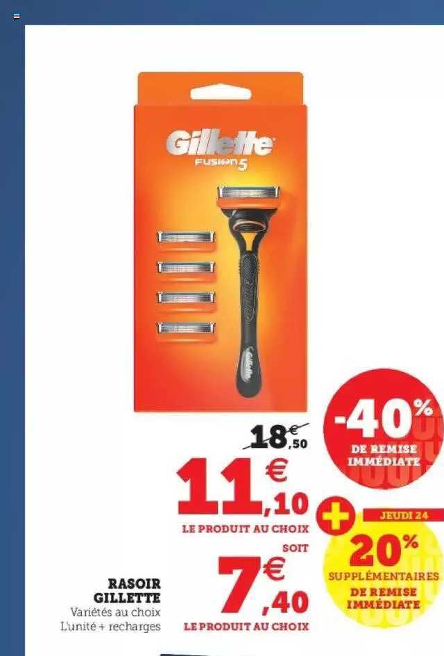 Rasoir Gillette