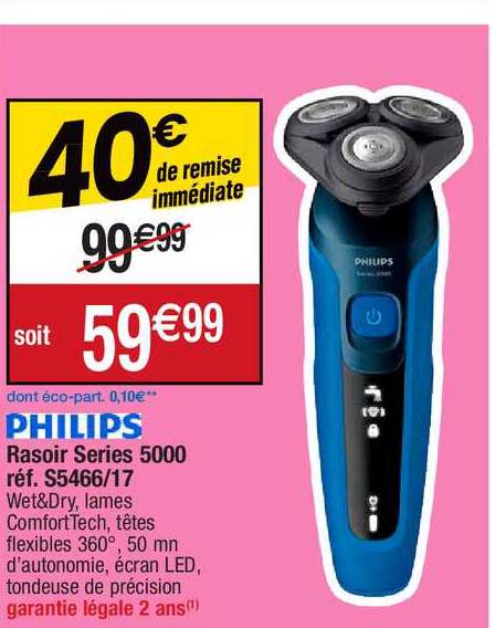 rasoir series 5000 philips