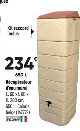 Récupérateur D'eau Mural