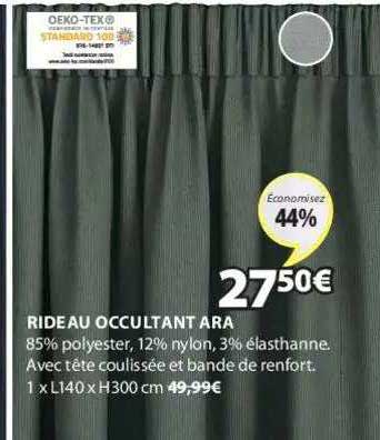 rideau occultant ara