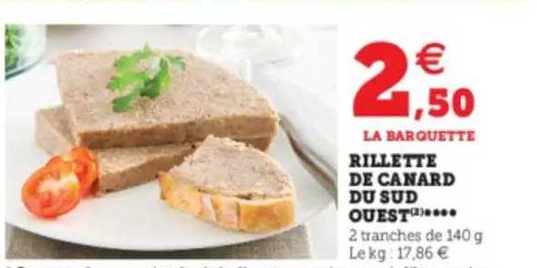 rillette de canard du sud ouest