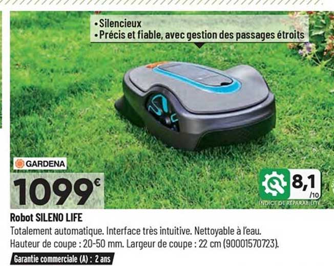 robot sileno life gardena