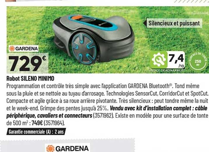 robot sileno minimo gardena