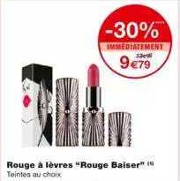 rouge à lèvres "rouge baiser"