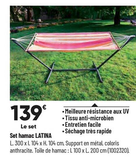 set hamac latina
