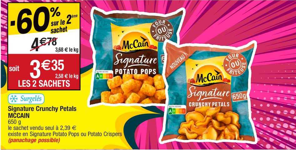 signature crunchy petals mcCain