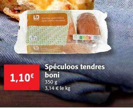 Spéculoos Tendres Boni