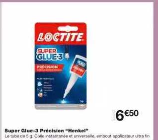 super glue-3 précision "henkel"