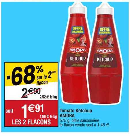 tomato ketchup amora