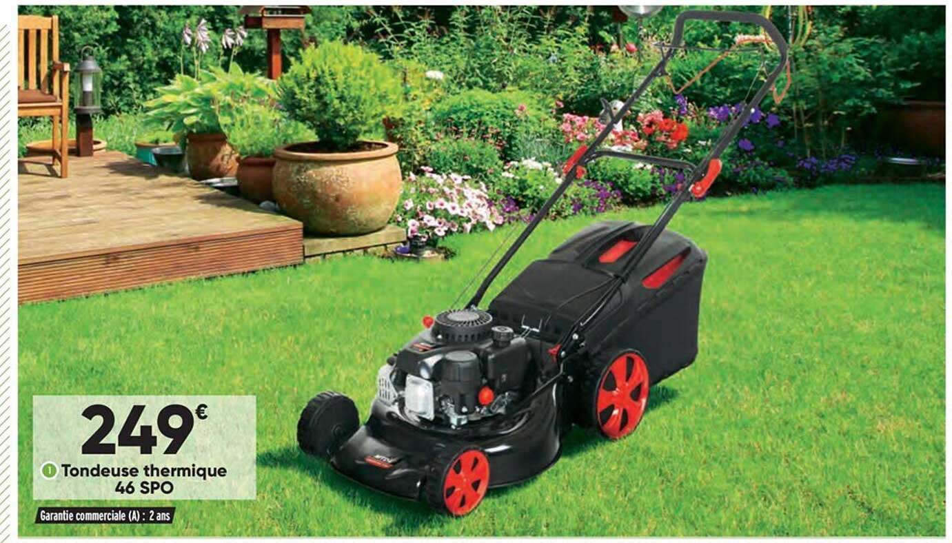 tondeuse thermique 46 spo