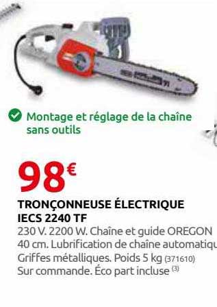 Tronçonneuse électrique Iecs 2240 Tf