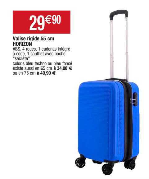 Valise Rigide 55 Cm Horizon