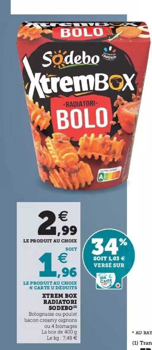 Xtrem Box Radiatori Sodebo