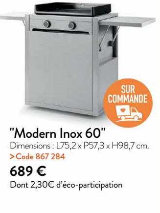 "modern inox 60"