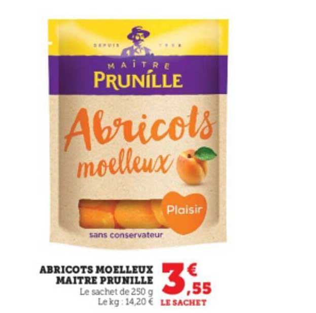 abricots moelleux maître prunille